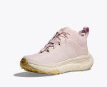 Shop women8217s transport chukka gtx cosmic pearl  oat milk Hoka One One Running Shoes for Enhanced Comfort
